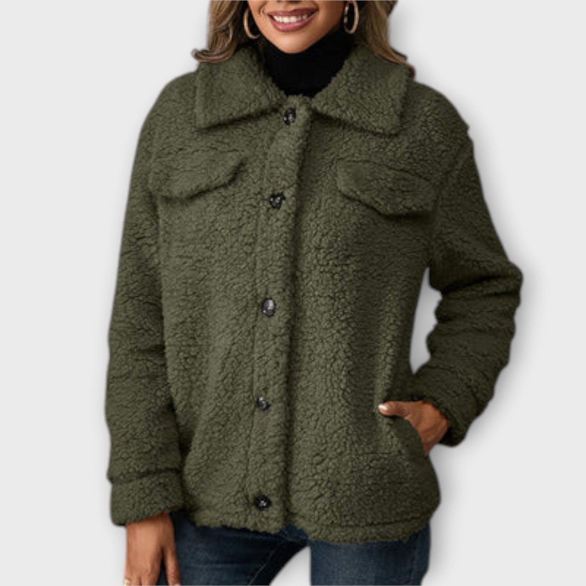 LUCY | Cosy Teddy Jacket