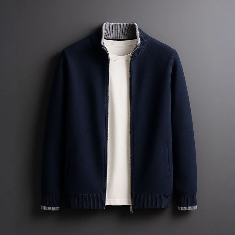 CHARLES | Premium Refined Zip Jacket